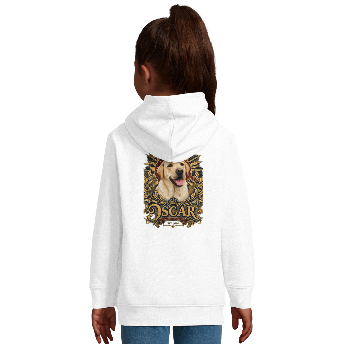 L’Impérial, hoodie enfant personnalisé, visuel du produit