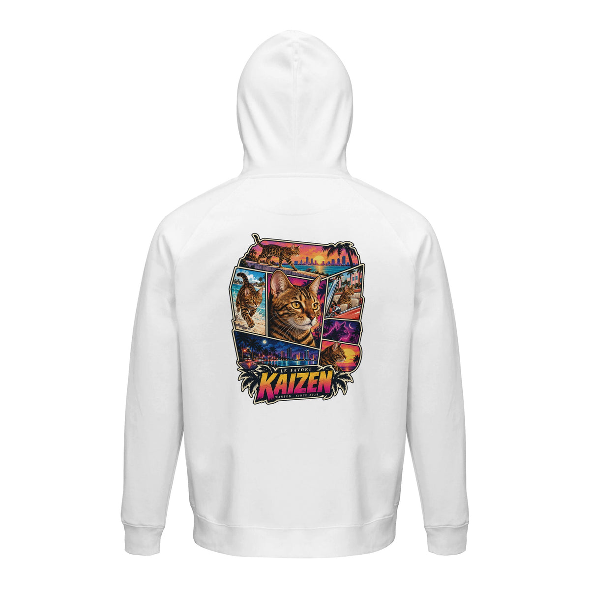 Vice City, hoodie personnalisé, visuel du produit