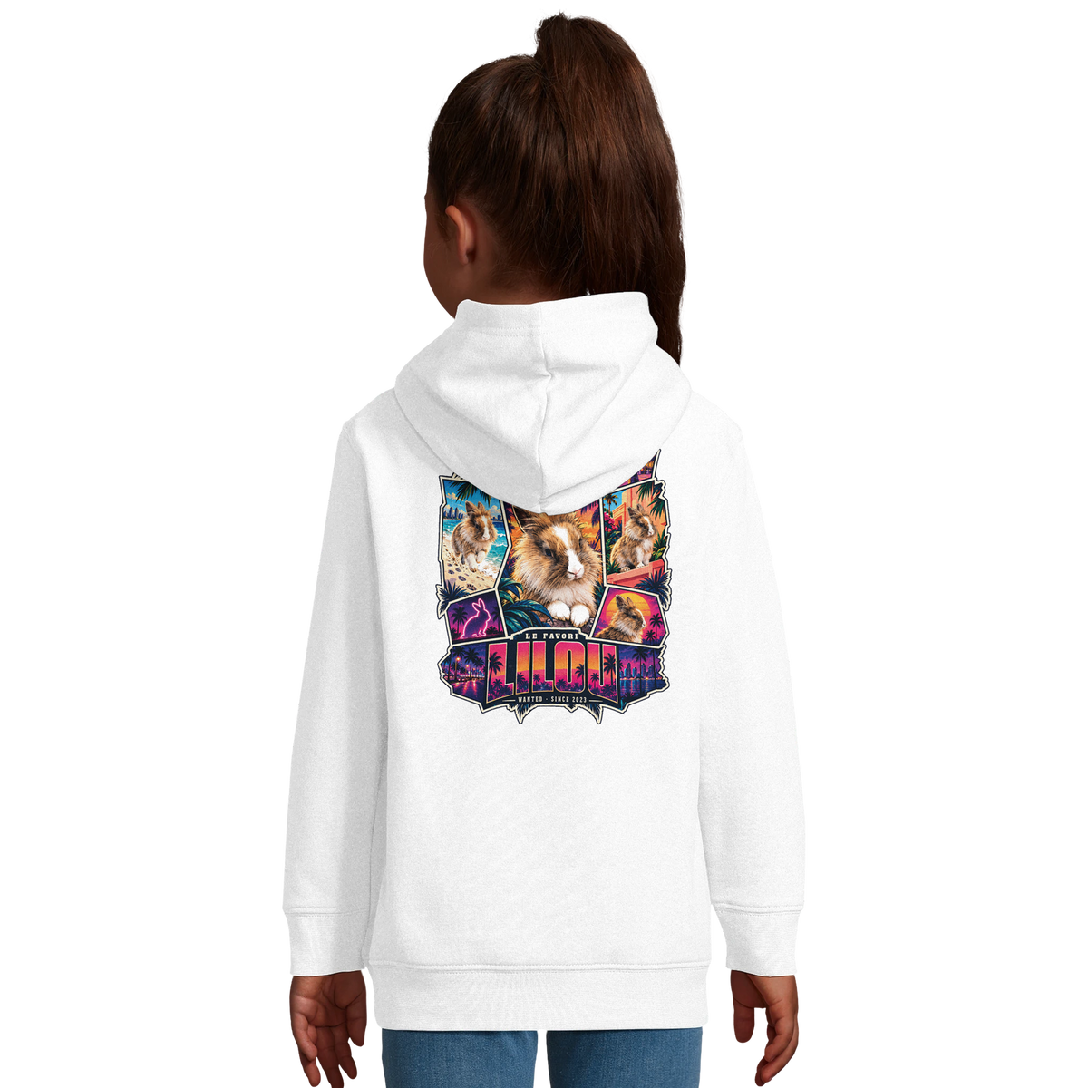 Vice City, hoodie enfant personnalisé, visuel du produit