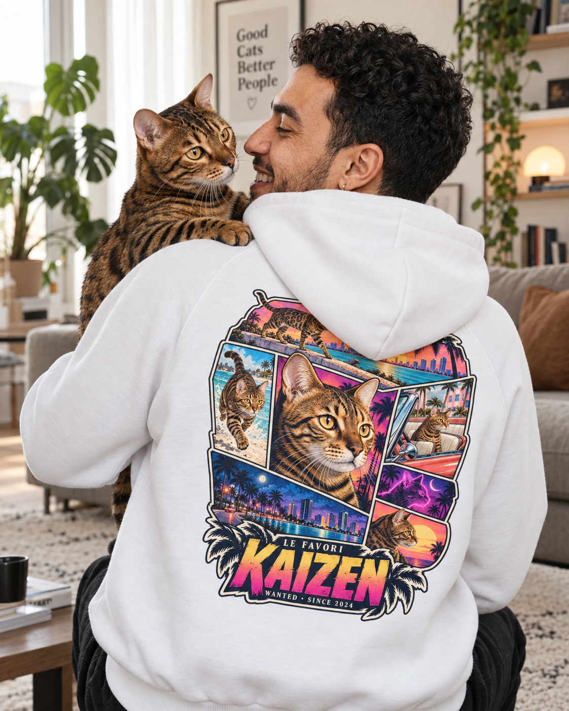 Vice City, hoodie personnalisé pour animal