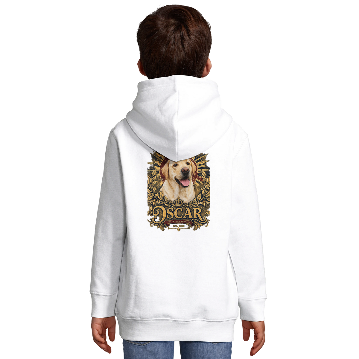 L’Impérial, hoodie enfant personnalisé, visuel du produit